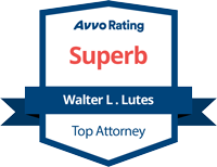 Avvo Rating Superb badge | Walter L. Lutes | Top Attorney